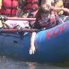 Colorado Rafting Picture of Testing the Water, Arkansas River Buena Vista, CO